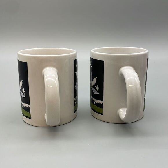 2 San Jose Palm Tree Coffee Tea Mugs Souvenir - Picture 3 of 9